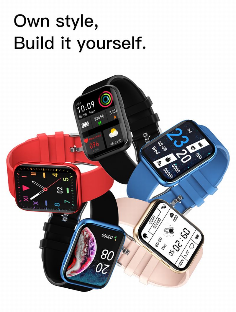 GX08 1.69inch Full Touch Smart Watch